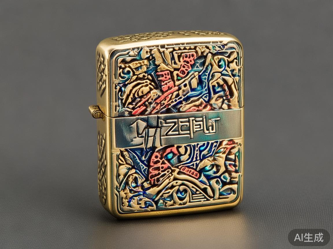 Zippo环球体育联名款的最大亮点在于其独特的设计