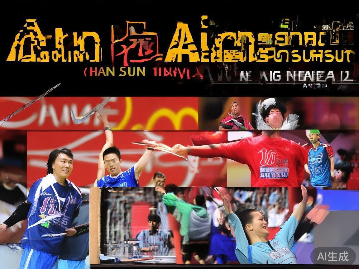 除了足球和网球，亚洲在篮球、羽毛球、乒乓球等诸多运